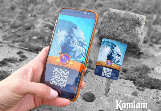 Hra Kamtam spojí karty s aplikací