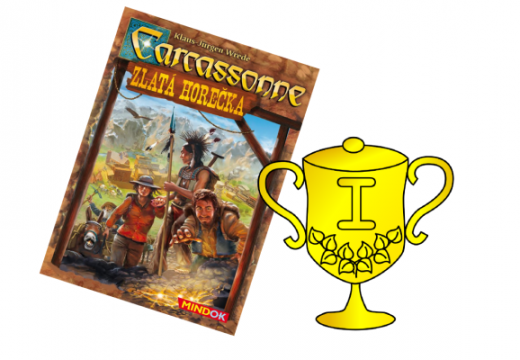 Vyhlášení vítěze v soutěži o hru Carcassonne: Zlatá horečka