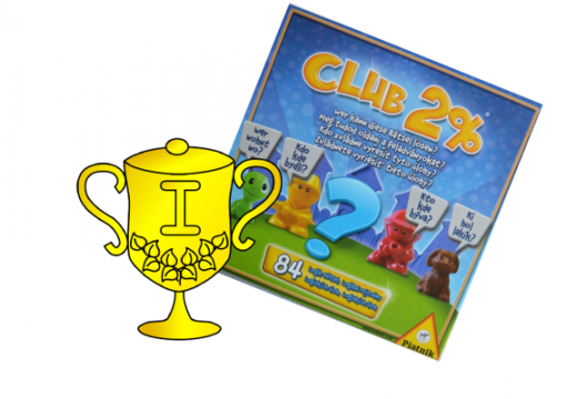 Vítěz soutěže o hru Club 2%