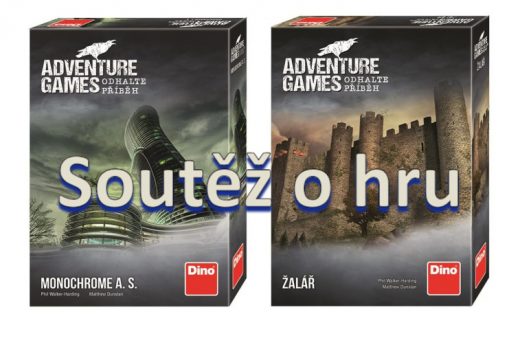 Soutěž o dvě hry Adventure Games: Žalář a Monochrome a. s.