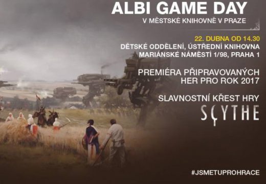Pozvánka: Na Albi Game Day se 22. dubna bude křtít hra Scythe