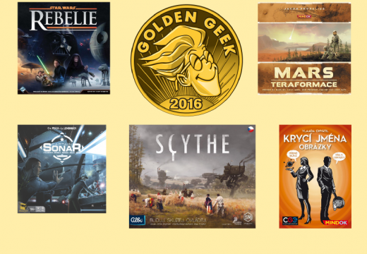 Jaké hry získaly ceny Golden Geek 2016