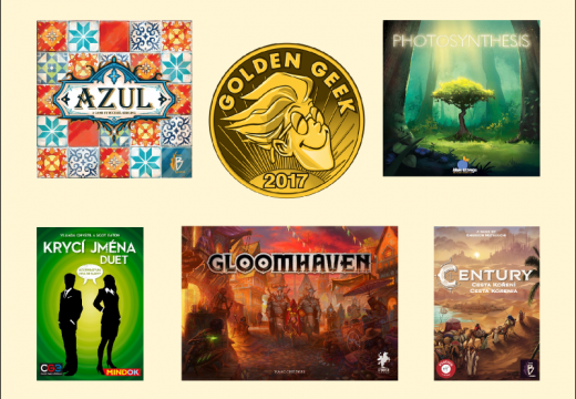 Jaké hry získaly ceny Golden Geek 2017