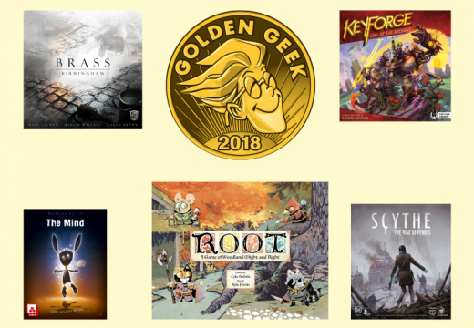 Jaké hry získaly ceny Golden Geek 2018