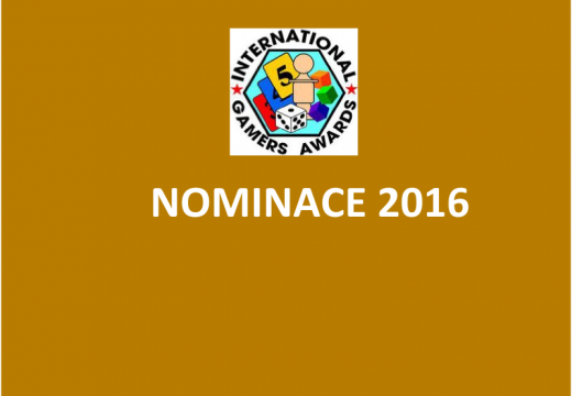 Jaké jsou nominace na cenu IGA 2016