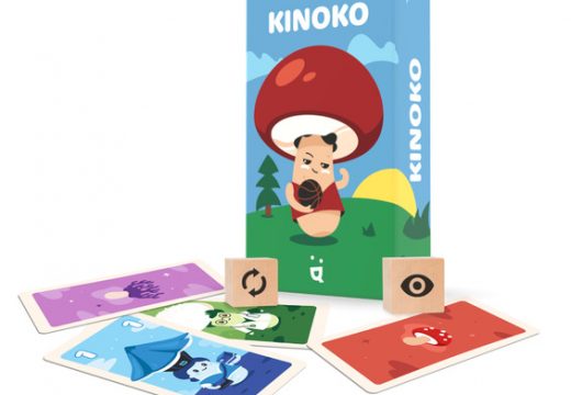 Sbírejte houby v malé karetní hře Kinoko