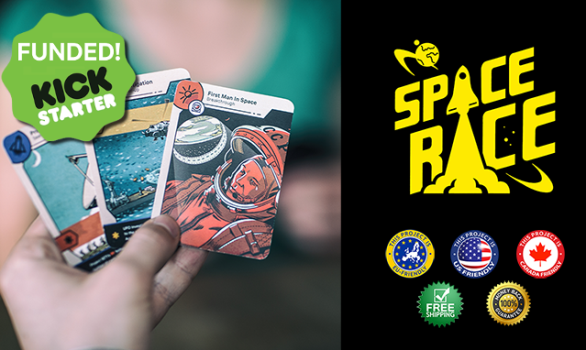 Česká karetní hra Space Race slaví úspěch na Kickstarteru