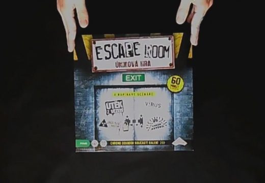 Pelly představuje hru Escape Room: Úniková hra
