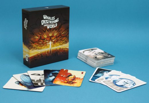 Na Kickstarteru můžete podpořit novou karetní hru Velryby ničí svět